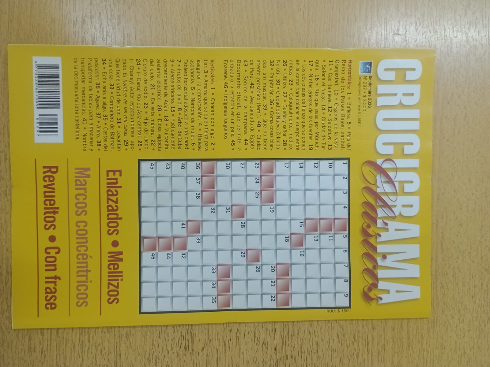 CRUCIGRAMA CLAS