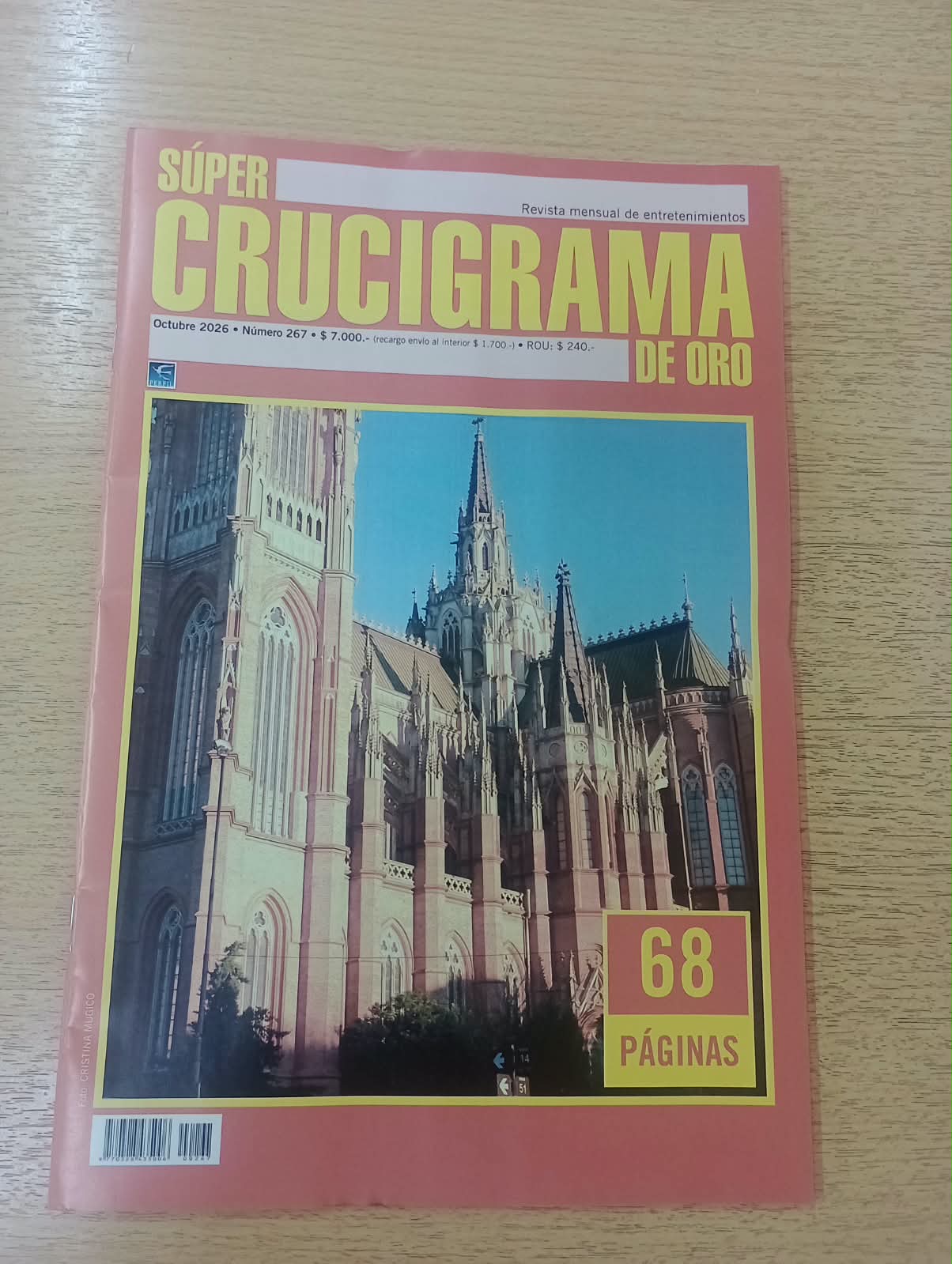 CRUCIGRAMA ORO 